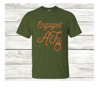 Engaged AF 2.0 Squad Tee