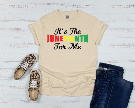 Juneteenth For Me Squad Tee