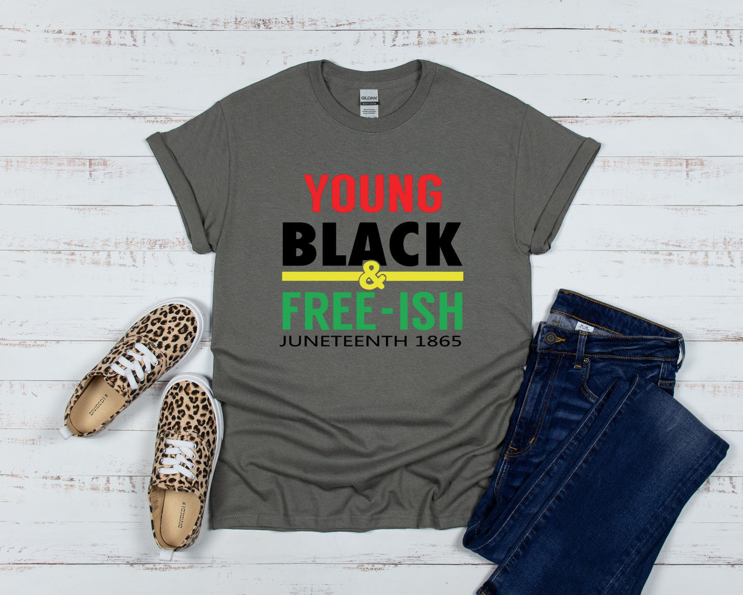 Young Black Freeish Juneteenth Tee