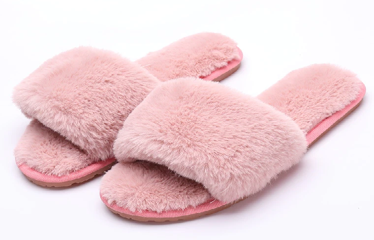 Comfy Personalized Fur Slides