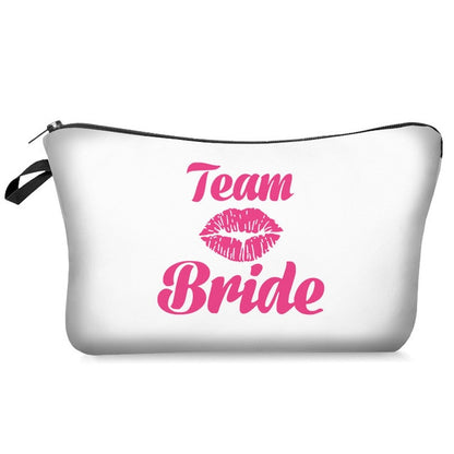 Team Bride Make Up Bag