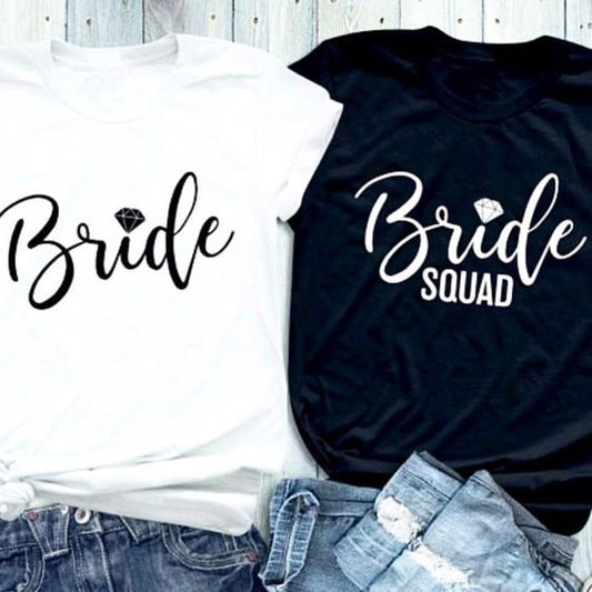 Diamond Bride & Bride Squad Tee