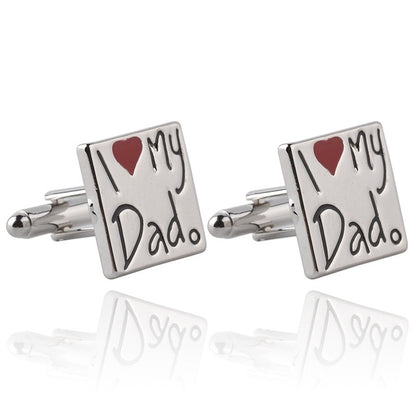 I Love Manly Cuff Links