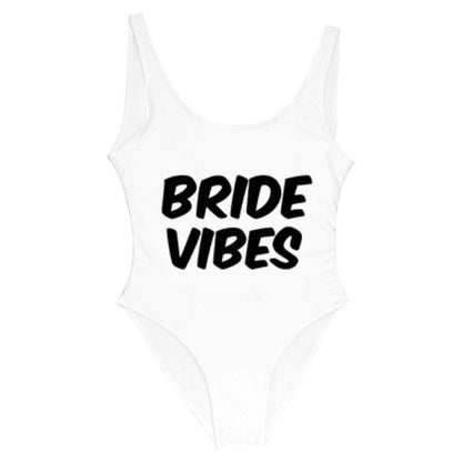 Bride Vibes Monokini