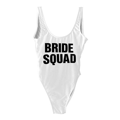 Bride Squad Deep V Monokini