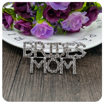 Bride's Mom Pin