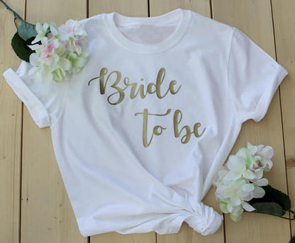 Beautiful Bride to Be Squad Tee